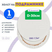Без бренда «Холст Две картинки круглый 30 см на подрамнике» в Липецке в интернет-магазине  Без бренда «Холст Две картинки круглый 30 см на подрамнике» в Липецке