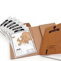 Без бренда «Скретч-карта мира стирающаяся. Карта путешествий» в Липецке