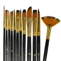 Без бренда «Кисти для рисования набор (12 шт)» в Липецке в интернет-магазине Без бренда «Кисти для рисования набор (12 шт)» в Липецке