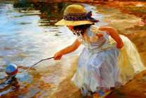 Без бренда «Девочка пытается спасти мяч» в Липецке