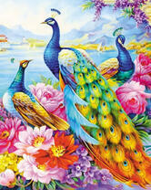 Без бренда «Изящные павлины (20шт)» в Липецке