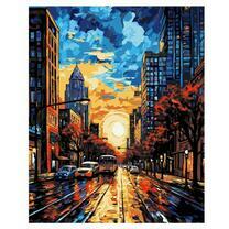 Ночная улица Нью-Йорка