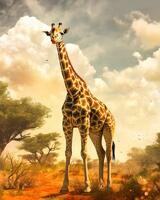 Без бренда «Красивый жираф в солнечный день» в Липецке в интернет-магазине  Без бренда «Красивый жираф в солнечный день» в Липецке