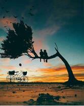 Парочка на дереве