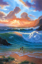 Коробка 25 шт. картин по номерам BOX25-GX37727