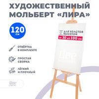 Без бренда «Мольберт Две картинки лира, 120 см» в Липецке