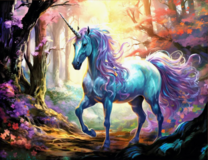 Без бренда «Единорог в фэнтезийном лесу» в Липецке в интернет-магазине  Без бренда «Единорог в фэнтезийном лесу» в Липецке